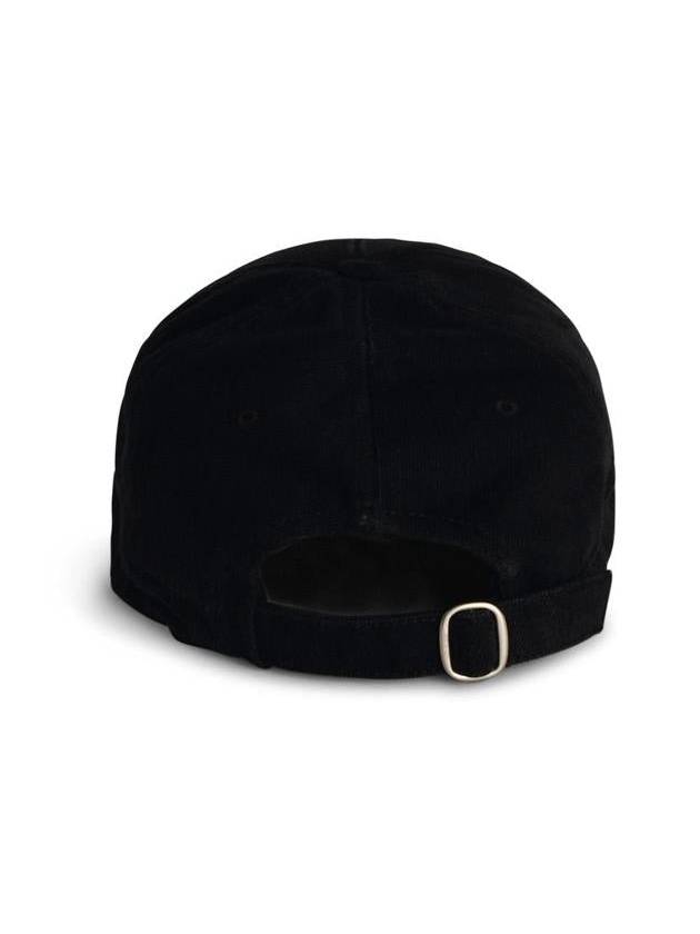 Off-White Black Cotton Cap - OFF WHITE - BALAAN 3