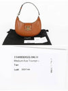 Ava Triomphe Smooth Calfskin Shoulder Bag Tan - CELINE - BALAAN 8