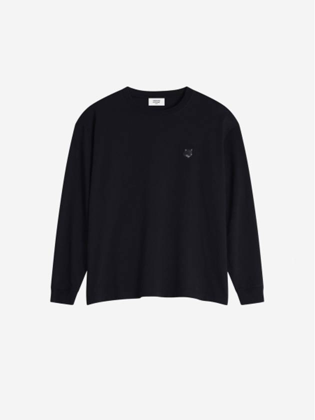 Fox Head Patch Comfort Sweatshirt Black - MAISON KITSUNE - BALAAN 2