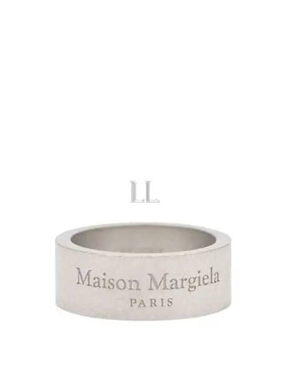 Engraved Logo Ring Silver - MAISON MARGIELA - BALAAN 2