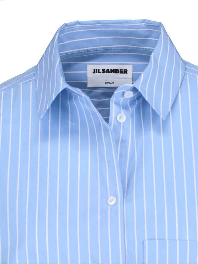 Shirt J05DL0107 J45173 471 BLUE SKY - JIL SANDER - BALAAN 6