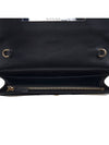 Matelasse Chain Half Wallet Black - GUCCI - BALAAN 11