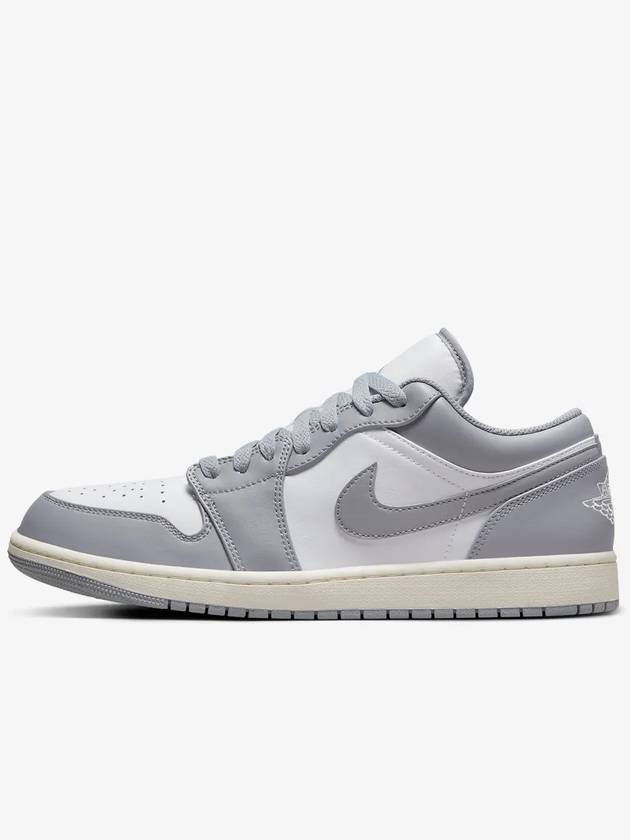 Air Jordan 1 Low Top Sneakers Grey - NIKE - BALAAN 3