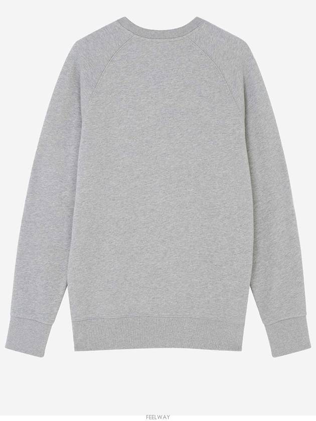 Fox Head Patch Classic Sweatshirt Grey Melange - MAISON KITSUNE - BALAAN 3