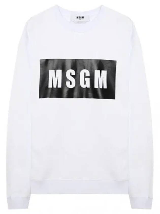 box logo sweatshirt men - MSGM - BALAAN 1