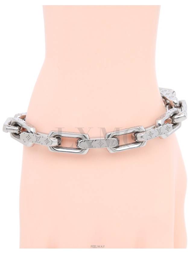 Monogram Chain Bracelet Bangle M00309 - LOUIS VUITTON - BALAAN 7