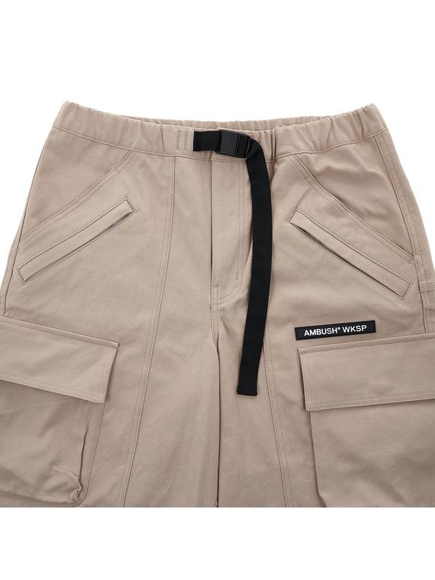 Men's Cargo Bermuda Shorts Beige - AMBUSH - BALAAN 4