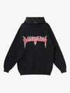 Logo Hoodie Black - BALENCIAGA - BALAAN 2