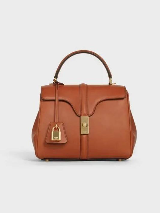 Small 16 Tote Bag Brown - CELINE - BALAAN 2