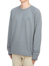 Metropolis Series Stretch Fleece Pocket Sweatshirt Turbulence - CP COMPANY - BALAAN 3