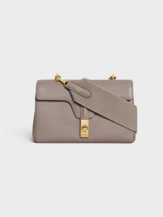 Teen Soft 16 Grained Calfskin Shoulder Bag Pebble - CELINE - BALAAN 2