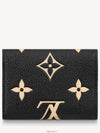 Victorine Tri-Fold Card Wallet Black - LOUIS VUITTON - BALAAN 5