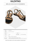 Women's Rockstud Sandals Black - VALENTINO - BALAAN 3