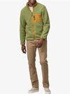 Men's Synchilla Fleece Zip-Up Jacket Green - PATAGONIA - BALAAN 5