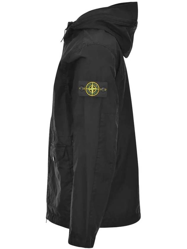 Membrana 3L TC Hooded Jacket Black - STONE ISLAND - BALAAN 5