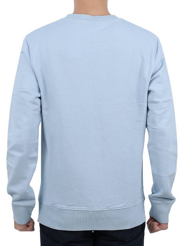 Chillax Patch Regular Sweatshirt Sky Blue - MAISON KITSUNE - BALAAN 5