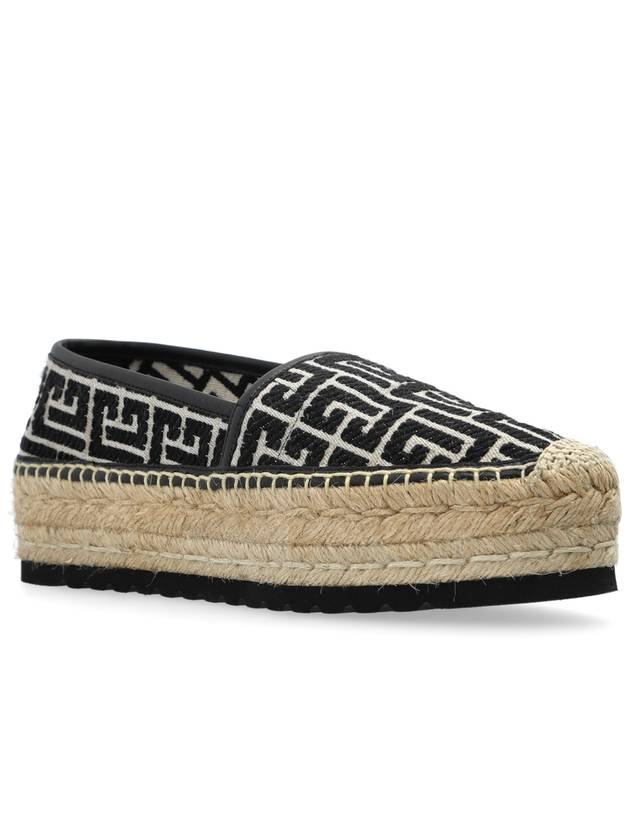 Balmain Platform Espadrilles Alex, Women's, Black - BALMAIN - BALAAN 4