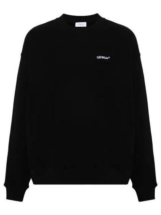 logo embroidered sweatshirt - OFF WHITE - BALAAN 2