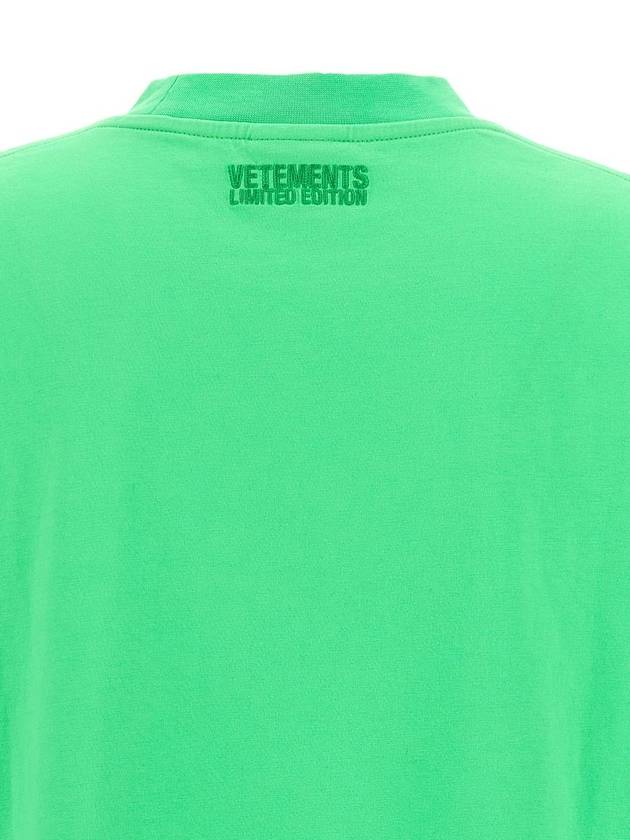 Vetements 'Oval Logo' T-Shirt - VETEMENTS - BALAAN 4