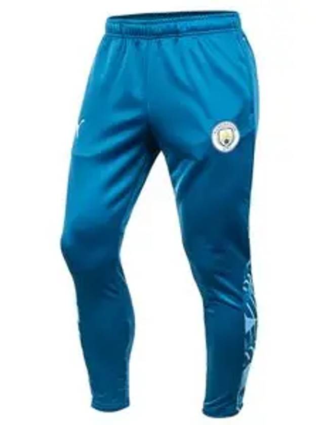 Men's Manchester City Pre-Match Bench Track Pants Blue - PUMA - BALAAN 3