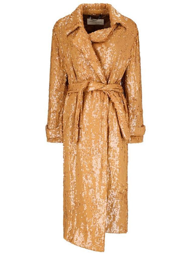 COAT WITH SEQUINS - DRIES VAN NOTEN - BALAAN 1