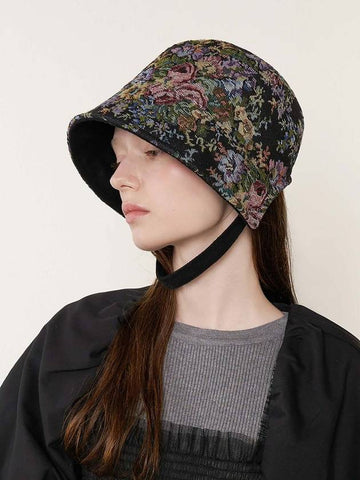 Rocha Bonnet Jacquard - BROWN HAT - BALAAN 1