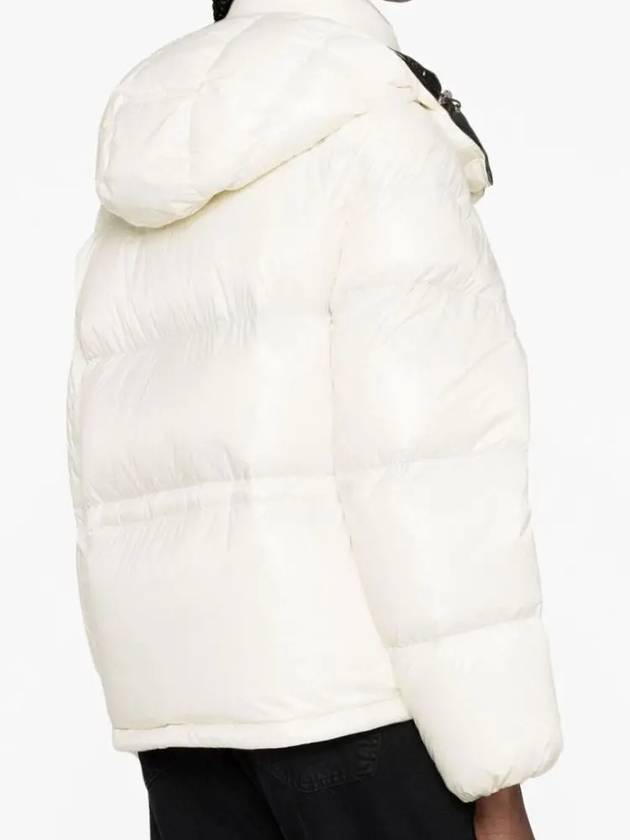 Applique Logo Abbaye Women s Down Jacket 1A00039 5963V 034 - MONCLER - BALAAN 5