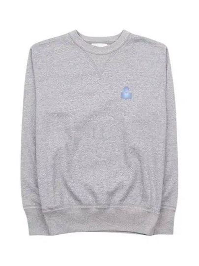 Mike Cotton Logo Sweatshirt Grey - ISABEL MARANT - BALAAN 2