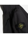 Kids Waffen Patch Hooded Zip up Black 761640134 V0029 - STONE ISLAND - BALAAN 4