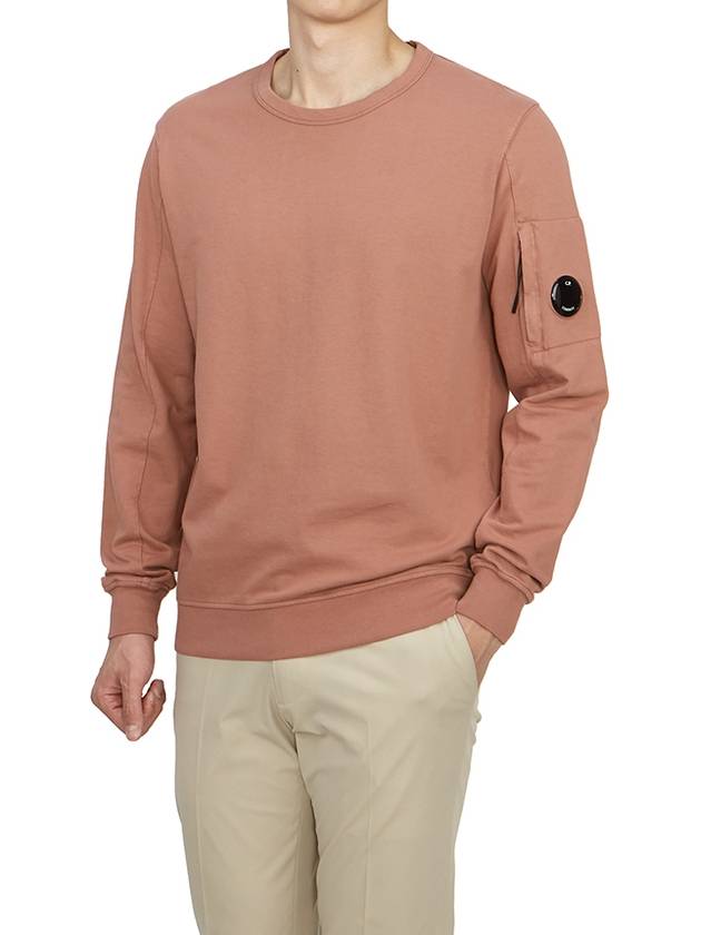 Light Fleece Sweatshirt Pink - CP COMPANY - BALAAN 5