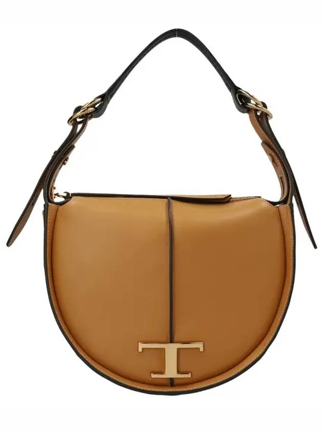 Hobo Shoulder Bag Brown - TOD'S - BALAAN.