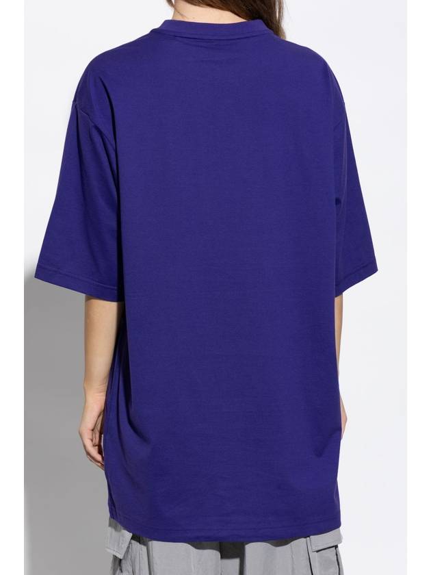 Y-3 T-shirt With Logo, Unisex, Purple - Y-3 - BALAAN 4