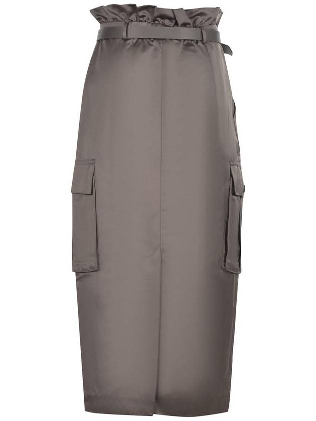 Self-Portrait  Skirts Dove Grey - SELF PORTRAIT - BALAAN 3