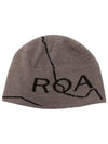 Logo Wool Beanie RBUW202YA02 BEG0002 - ROA - BALAAN 1