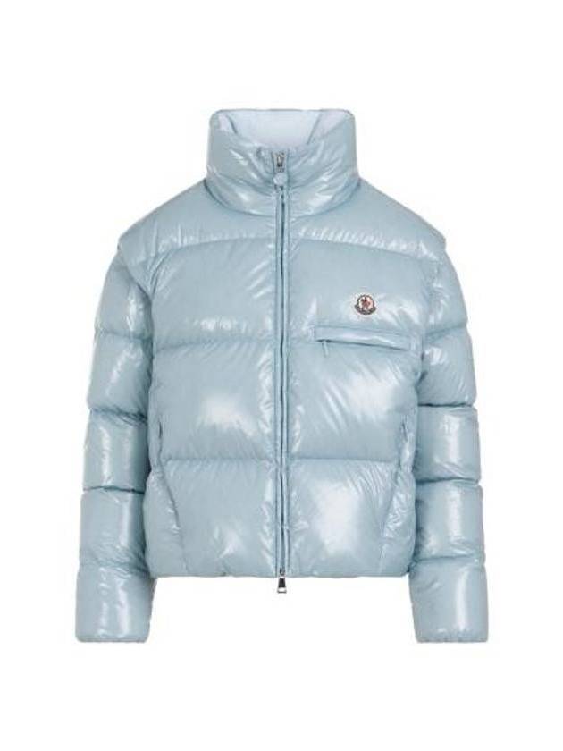 Women's Almo Short Down Padding Light Blue - MONCLER - BALAAN 1