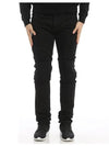 BIKER Overdye Slim Fit Biker Jeans CMCA040F16237062 - MARCELO BURLON - BALAAN 4