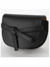 Mini Gate Dual Soft Calfskin Cross Bag Black - LOEWE - BALAAN 4