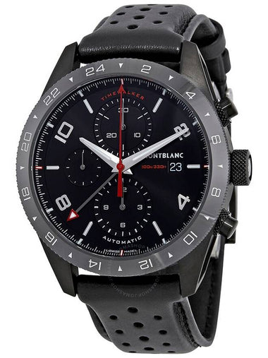 Montblanc TimeWalker Chronograph Automatic Black Dial Men's Watch 116102 - MONTBLANC - BALAAN 1