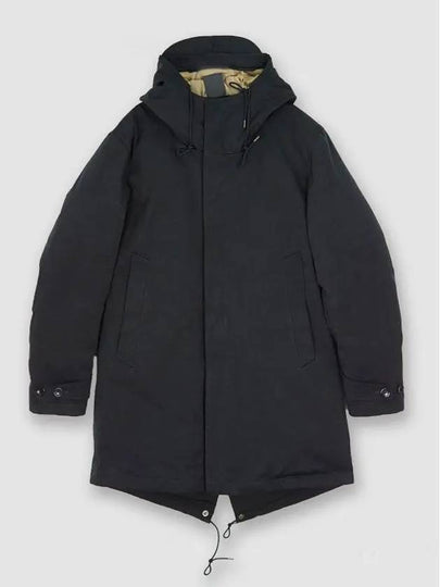 Hooded Down Core Parka Black - TEN C - BALAAN 2