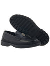 Explorer Smooth Calfskin Loafers Black - DIOR - BALAAN.