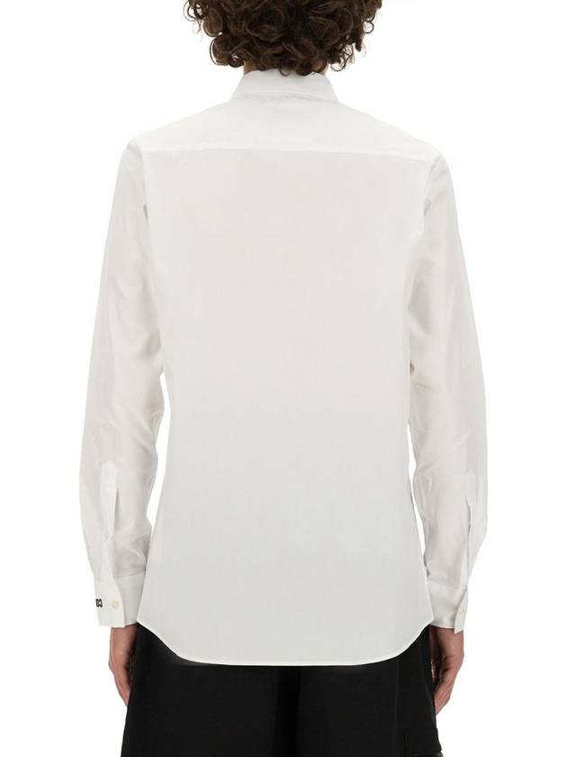 Long Sleeve Shirt White - MOSCHINO - BALAAN 4