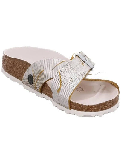 Sienna Metallic Cuts Lemon Narrow 1012952 Narrow Foot Women’s Slippers - BIRKENSTOCK - BALAAN 2