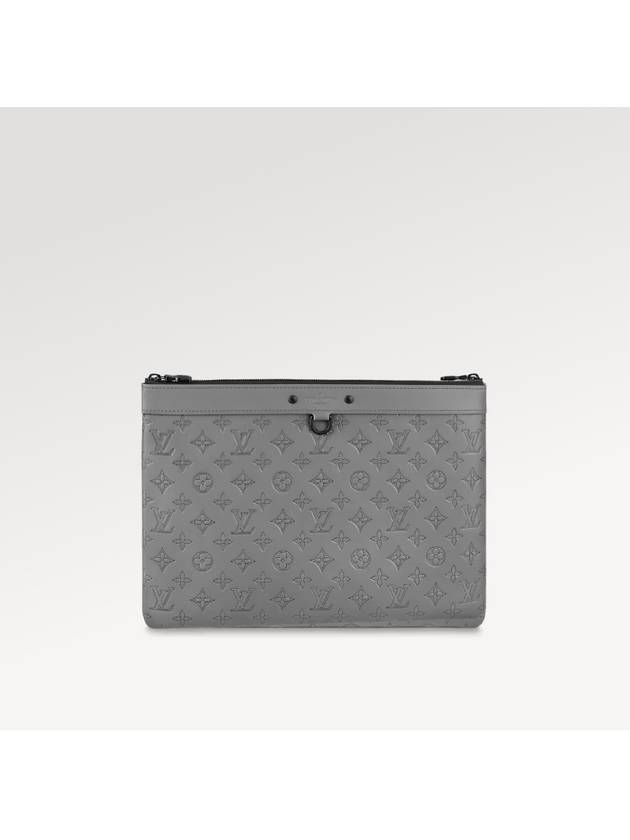 Pochette Discovery Clutch Bag Grey - LOUIS VUITTON - BALAAN 7