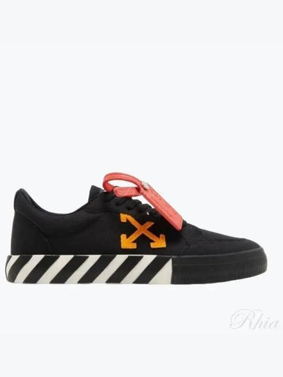 Vulcanized Low Top Sneakers Black - OFF WHITE - BALAAN 2