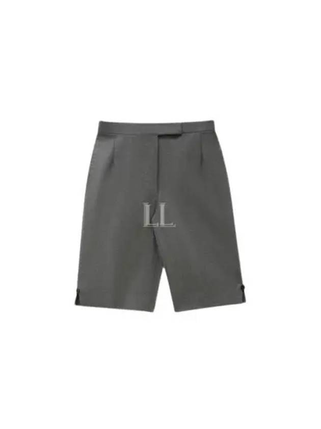 Twill Classic Backstrap Shorts Medium Grey - THOM BROWNE - BALAAN 2