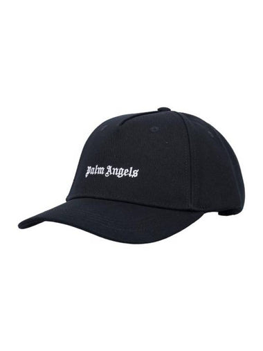 Classic Logo Ball Cap Black - PALM ANGELS - BALAAN 1