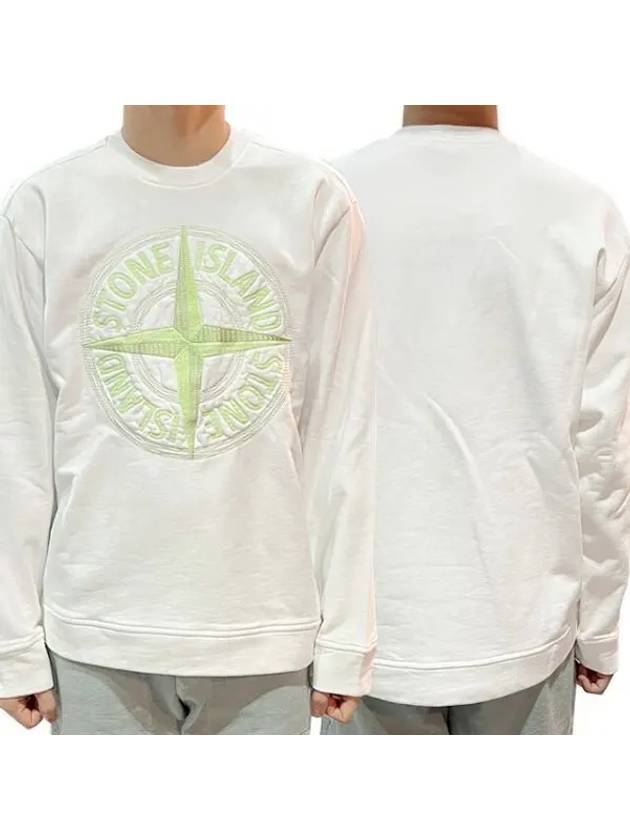 Logo embroidery garment dyed man 30837570 271464 1095384 - STONE ISLAND - BALAAN 1