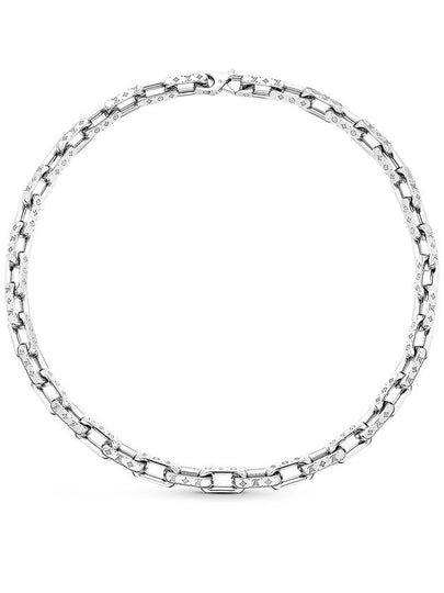 Monogram Chain Necklace Silver - LOUIS VUITTON - BALAAN 2