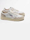 Medalist Goatskin Low Top Sneakers White - AUTRY - BALAAN 5