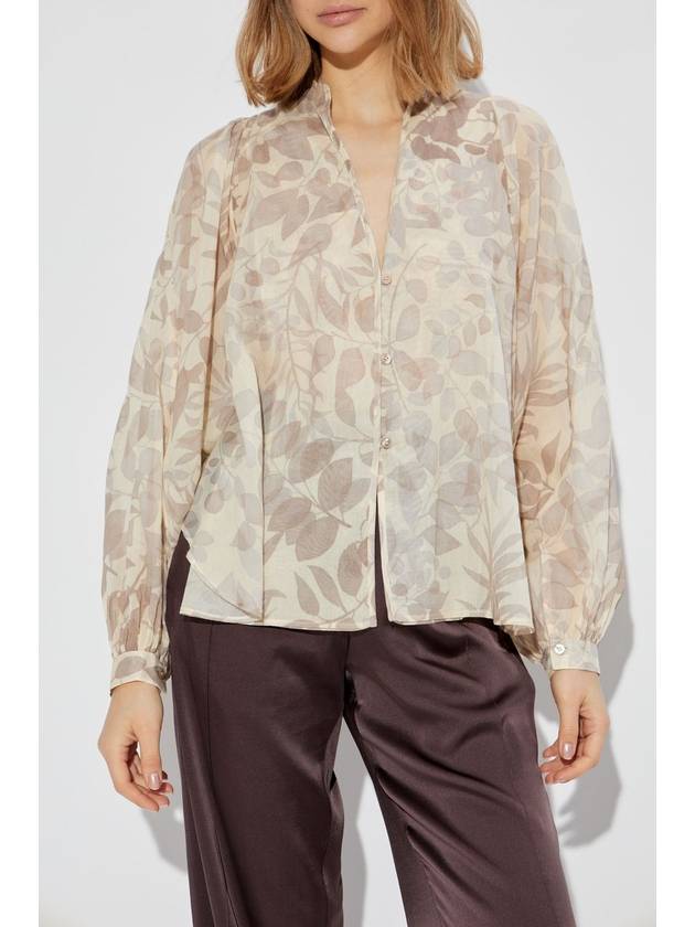 Forte_forte Loose Fit Shirt, Women's, Beige - FORTE FORTE - BALAAN 3